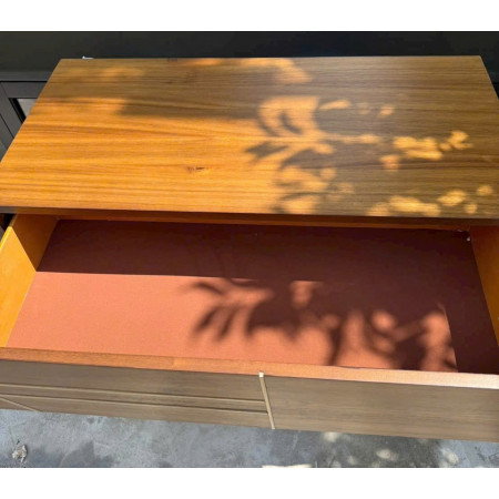 Living Spaces 206180 : Tủ Đứng 3 Ngăn Kéo - Vàng Đồng
